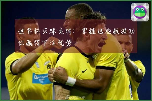 世界杯买球竞猜：掌握这些数据助你赢得下注优势